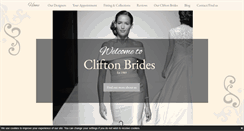 Desktop Screenshot of cliftonbrides.co.uk